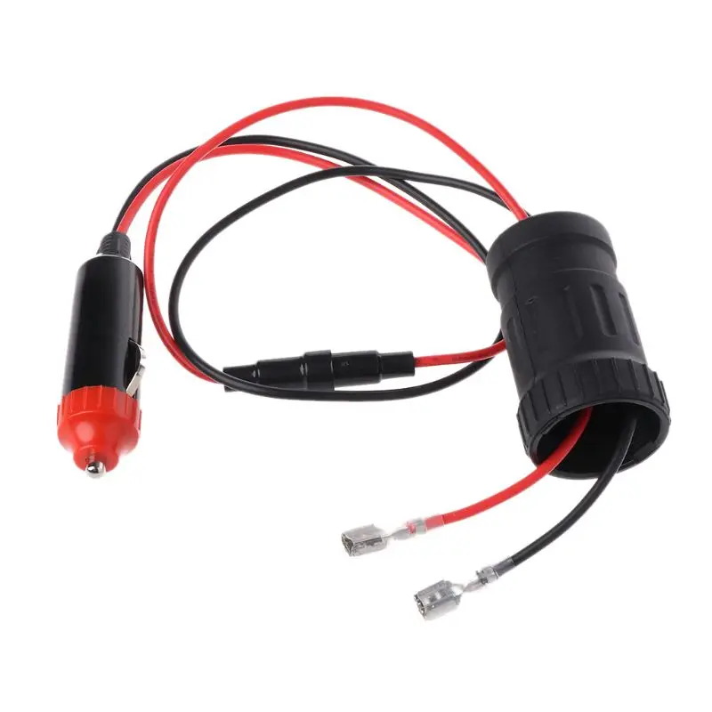 12 V-24 V гнездо для автомобильного прикуривателя Авто Питание адаптер Разъем конвертер с 10A предохранитель набор «сделай сам» для автомобиля USB Зарядное устройство в