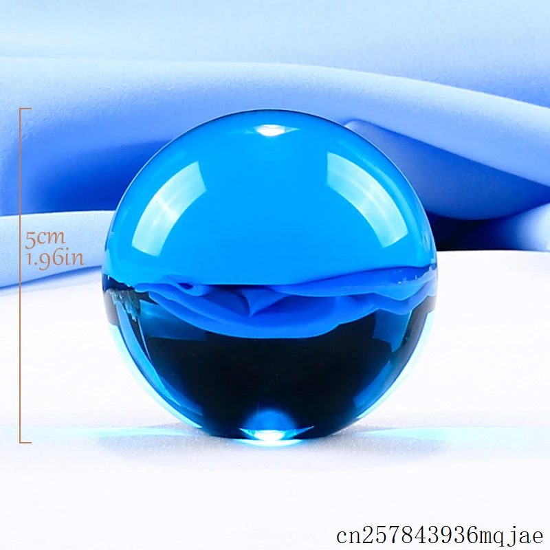 

100 шт. 30 мм прозрачный хрустальный шар, прозрачные стеклянные шарики, украшения фэн-шуй, миниатюрные подарки, украшение для дома