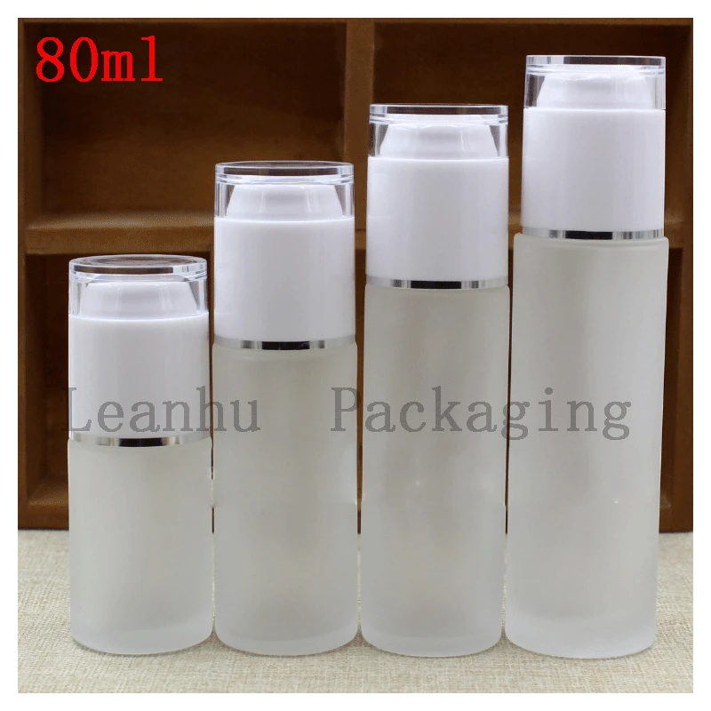 Wholesale 80ML Frosted Glass Essence Lotion Spray Bottle, Women s Personal Care Shampoo/Body Wash The Container, Beauty  Care
