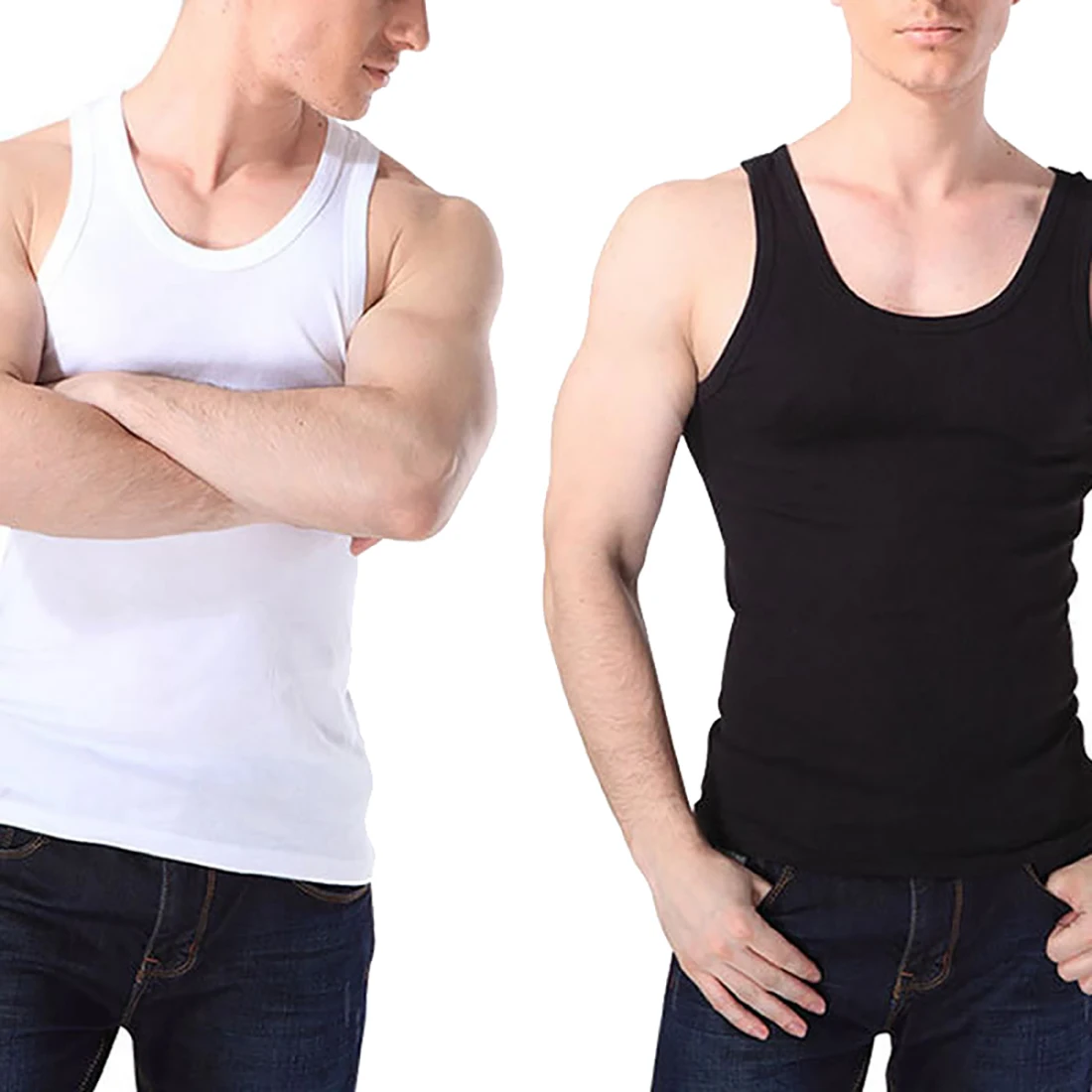 Для мужчин нижнее белье для похудения Body Shaper корсет жилет тела 2 шт. Подтяжка