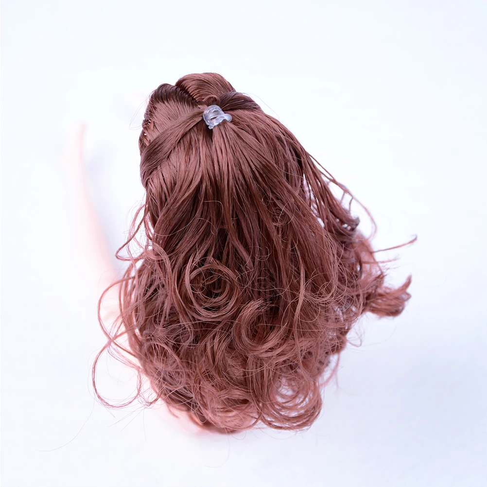Мульти выбор Кукольная голова с волосами DIY аксессуары для BJD Кукольный дом