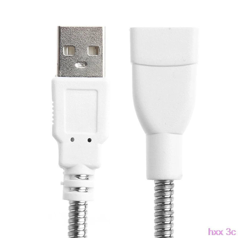 Гибкий металлический шланг питания USB адаптер удлинитель для вентилятора