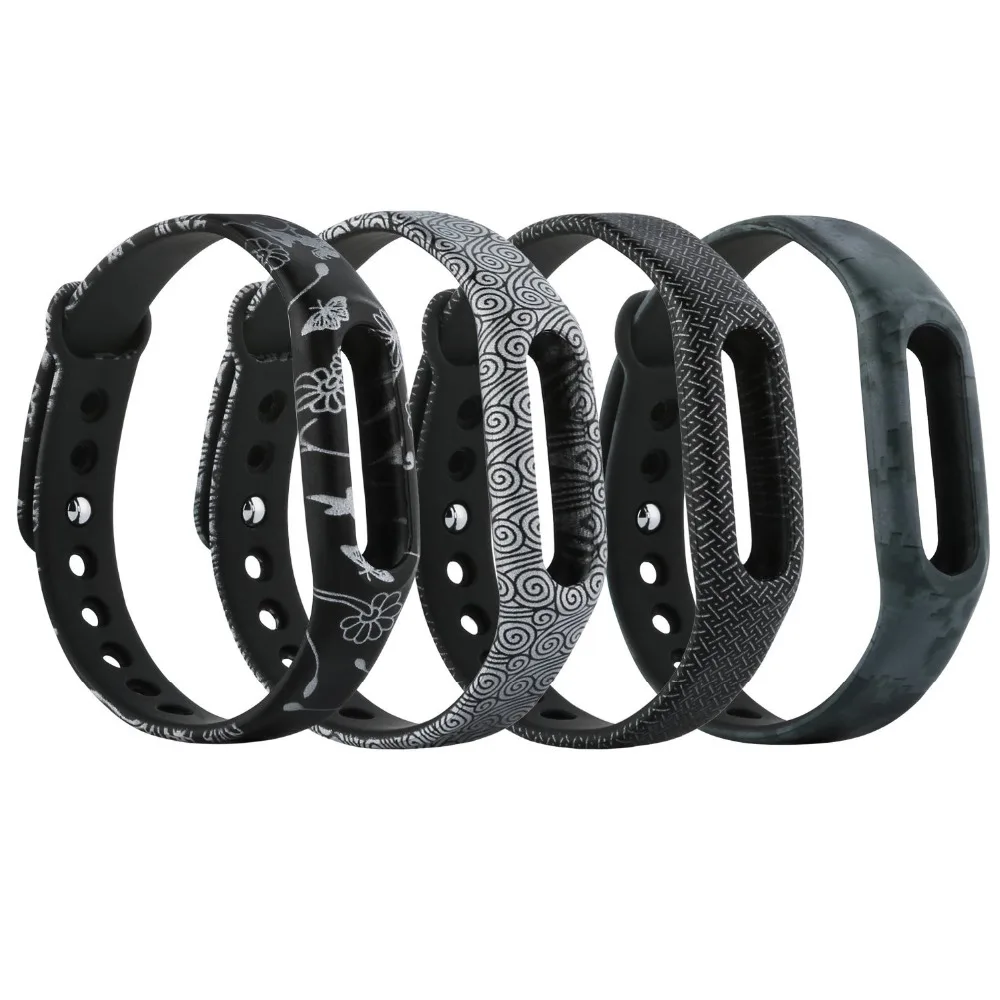 (XM1HS)Pack of 4D01 Replacement Band/Replacement Wrist Strap for Xiaomi Mi band 1 Smart Fitness Wristband No tracker | Электроника