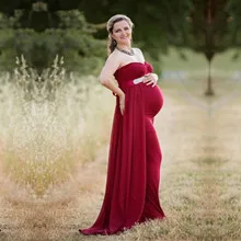 Новинка; реквизит для фотосессии; длинное платье из хлопка для беременных; платье для беременных; необычное платье для фотосессии; платье со шлейфом и рукавом в виде листьев лотоса