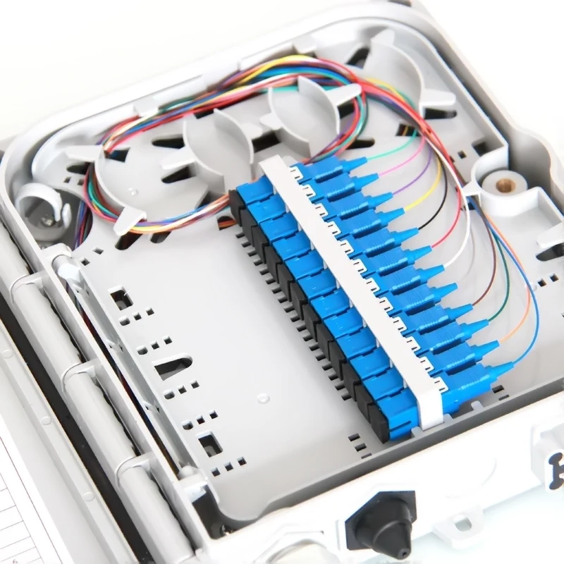 Оптоволоконная распределительная коробка FTTH с 12 жилами адаптером шт.|box effect|boxbox