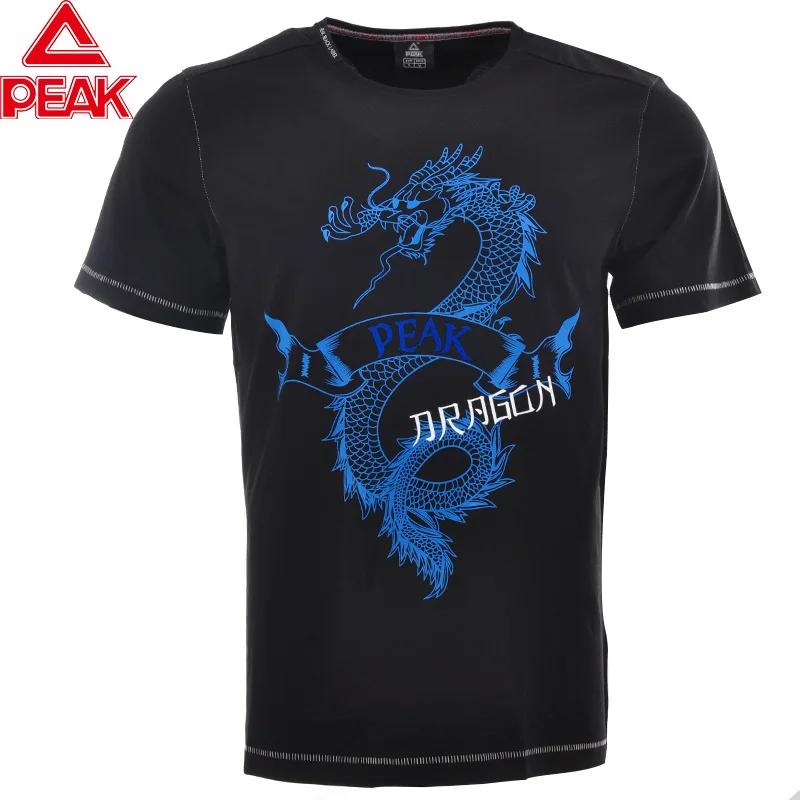black and blue Пиковая Мужская футболка, летний спортивный костюм для улицы, Мужская быстросохнущая футболка для бега, рыбалки, Femme, костюм для отдыха, хлопок, F61011 - Цвет: black and blue