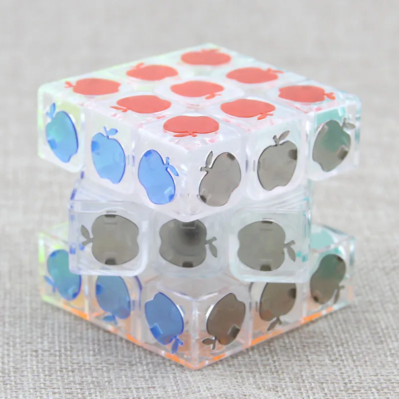 MoYu Mofang класс 3x3x3 кристаллический куб кольцевой скоростной черный/наклеивающийся