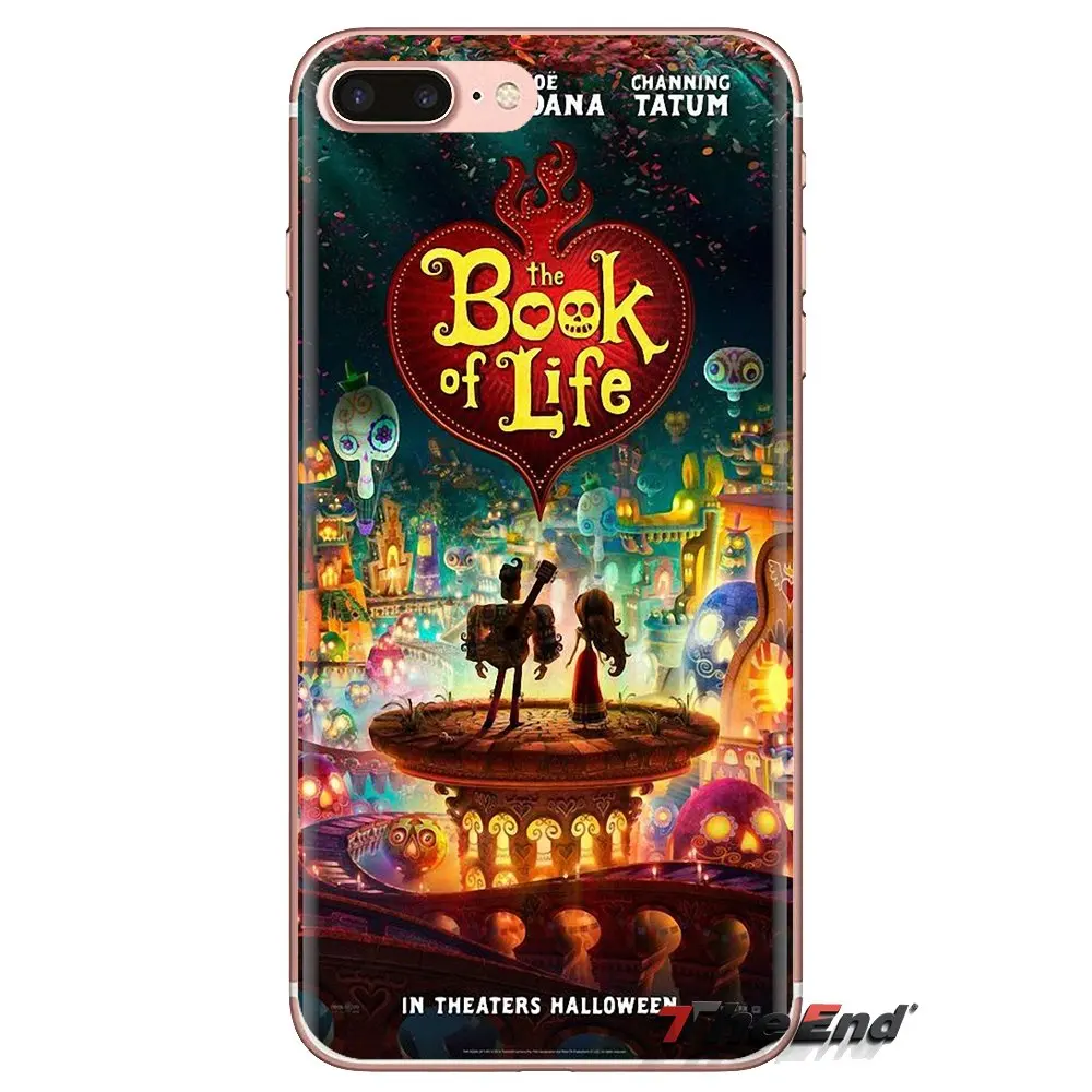 For Sony Xperia Z Z1 Z2 Z3 Z5 compact M2 M4 M5 C4 E3 T3 XA Huawei Mate 7 8 Y3II Silicone Cases Covers The Book of Life Movie Art |