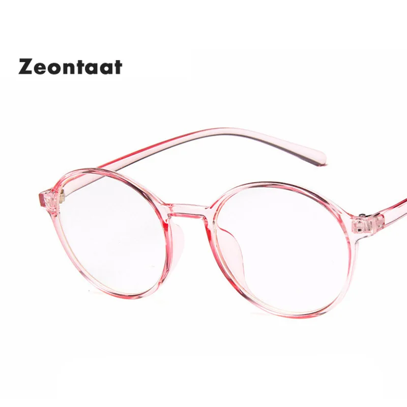 Новинка 2019 Ретро круглая оправа для очков близорукие плоские чистые прозрачные