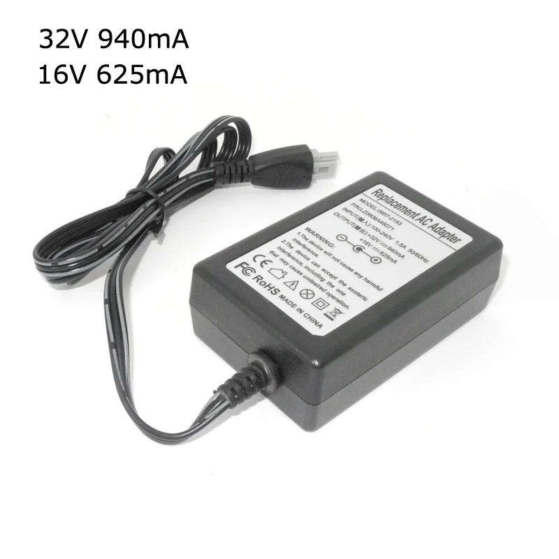 32 В 940ma 16 В 625ma 0957-2178 0957-2146 0957-2166 для HP Принтер AC Адаптеры питания зарядное устройство 100-240 В 1A 50/60 Гц