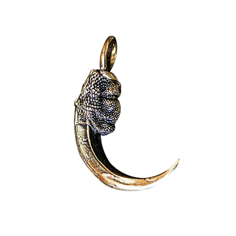 925 Silver Talon Necklace Claw of the Eagle Pendant Necklaces Punk Jewelry for Friend Men Women Unisex Gift Customize | Украшения и