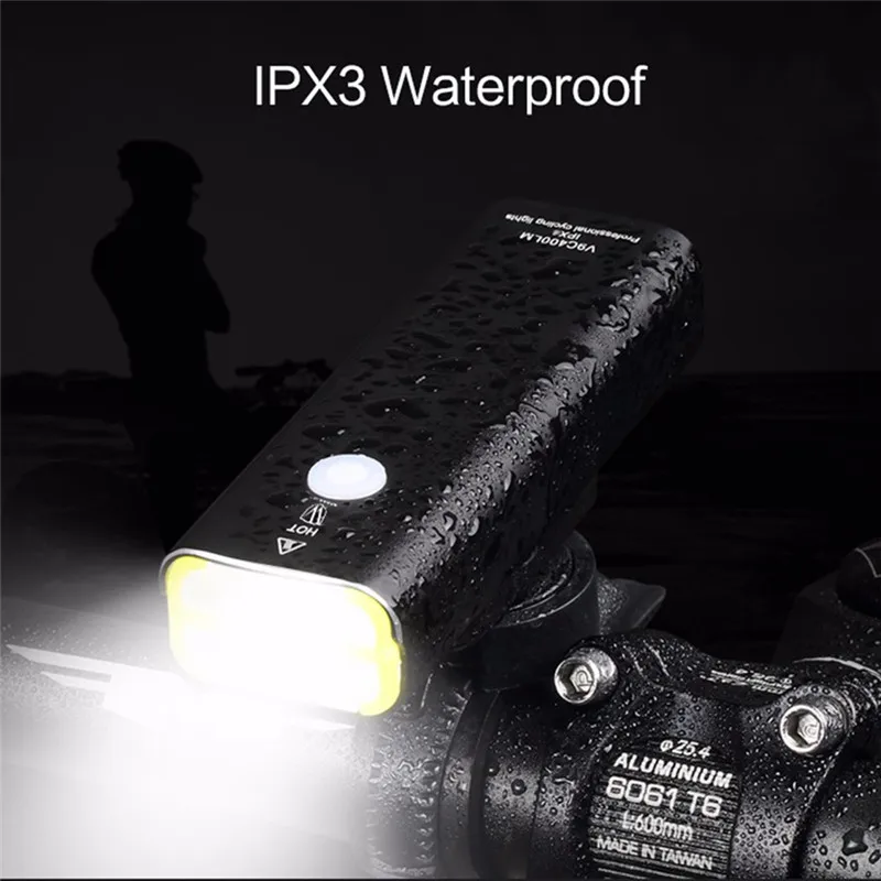 Колеса до Водонепроницаемый USB Перезаряжаемые велосипед Руль управления для