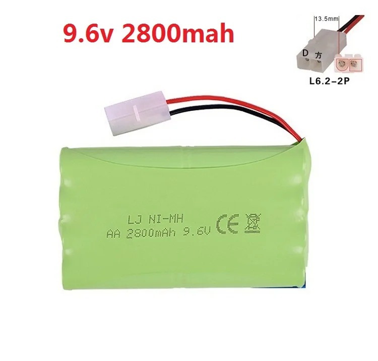 9 6 V 1800 мАч/2800 мАч Ni-MH батарея AA/USB зарядное устройство для RC грузовик/RC
