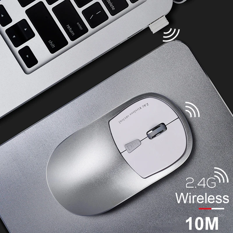 Беспроводная бесшумная перезаряжаемая мышь K1 2 4 ггц USB оптическая эргономичная