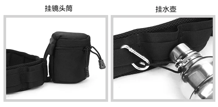 Хлопка-ватник камеры пояс объектив держатель чехол обновления ремень c2029 |