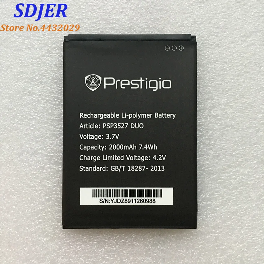 Для Prestigio PSP3527 Wise NK3 2000mAh Мобильный телефон литий ионный аккумулятор