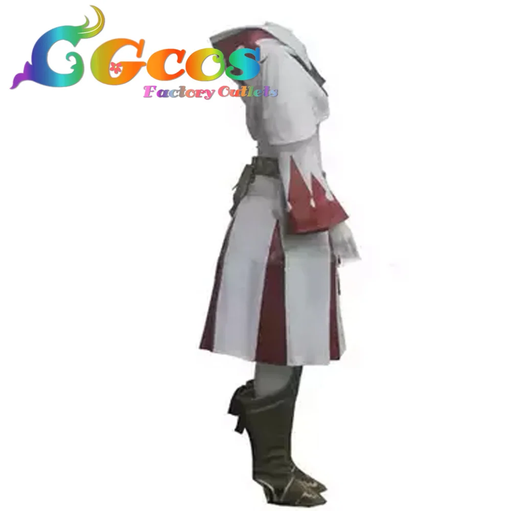 CGCOS Бесплатная доставка Косплей Костюм Final Fantasy XIV 14 белая мажорная форма аниме