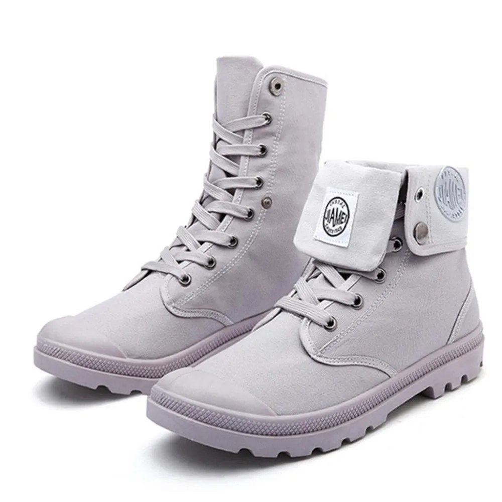 2019 Autumn Men Boots Male Desert Work Ankle Tactical Men's Military Combat Botas Stitching Canvas Motorcycle Shoes | Обувь