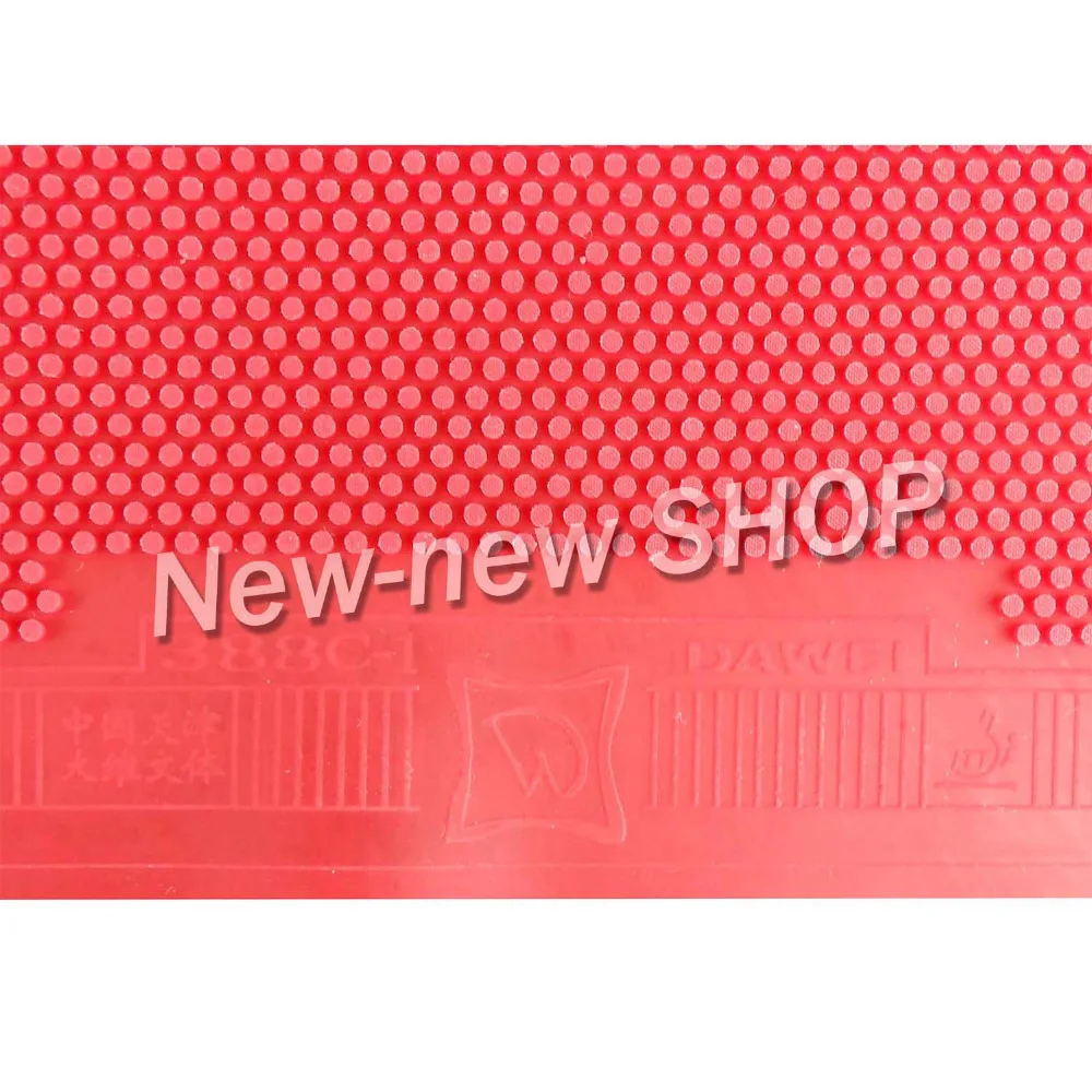 Dawei 388C 1 половинный длинный Настольный теннис (PingPong) Резина (без губки)|rubber colour|rubber