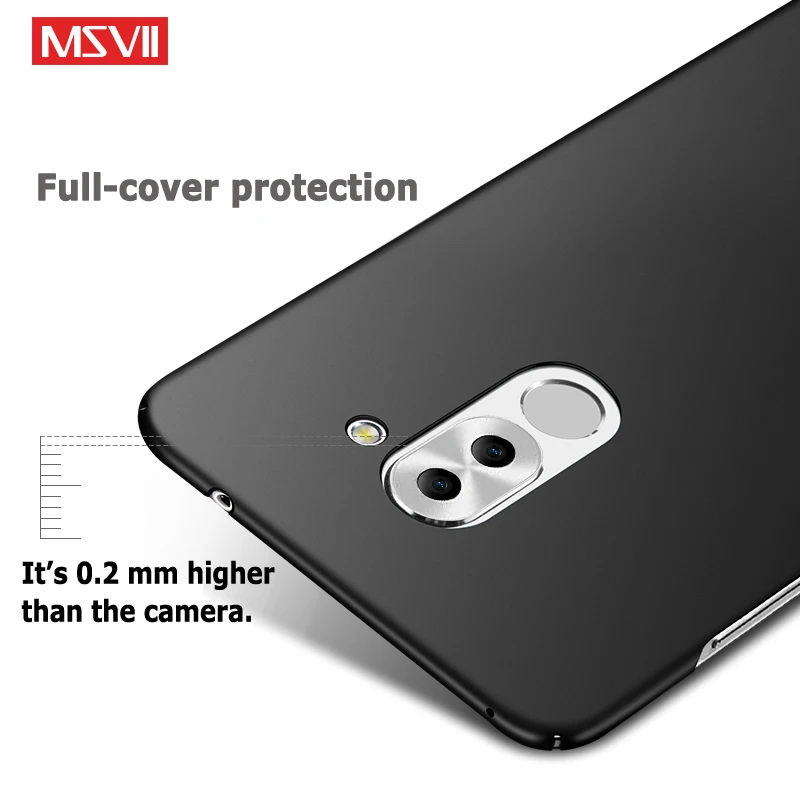 Чехол для Huawei Honor 6X Msvii тонкий кожаный чехол металлический автомобильный с