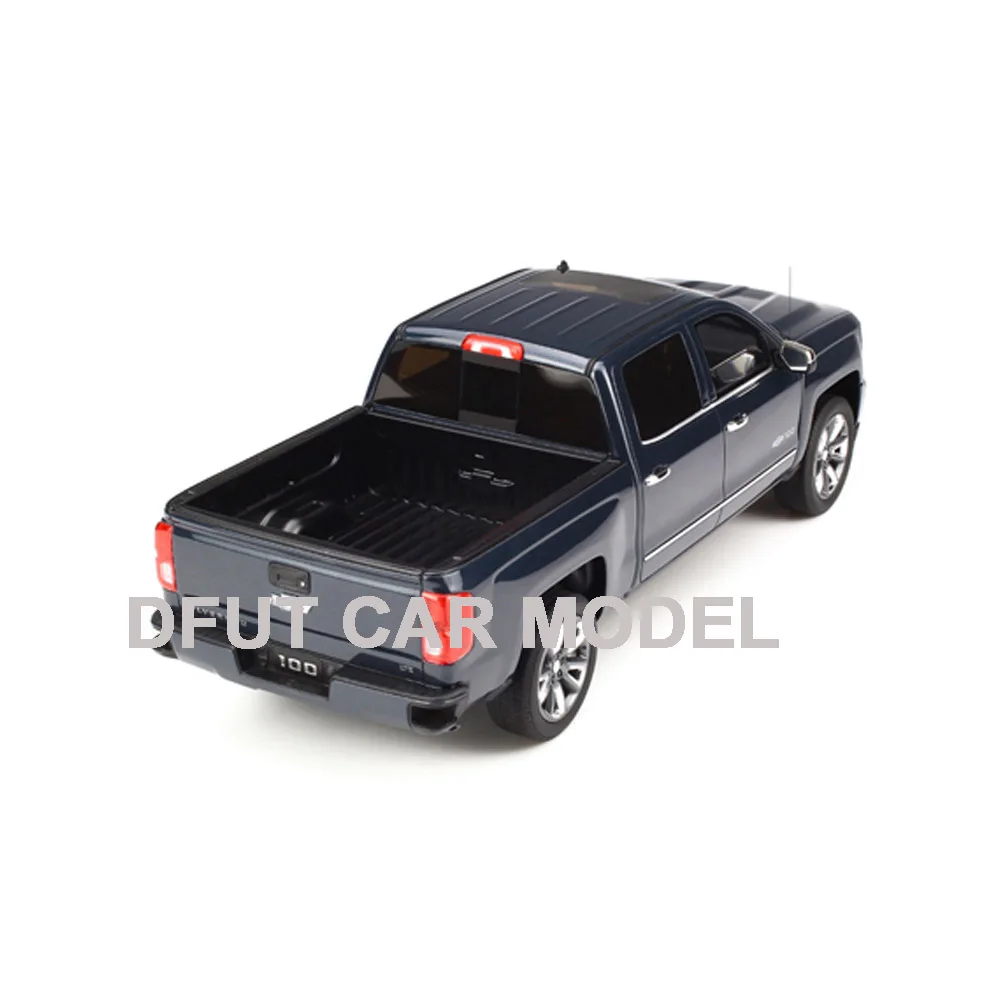 1:18 игрушечные автомобили из сплава Silverado 2018 модель автомобиля Детские