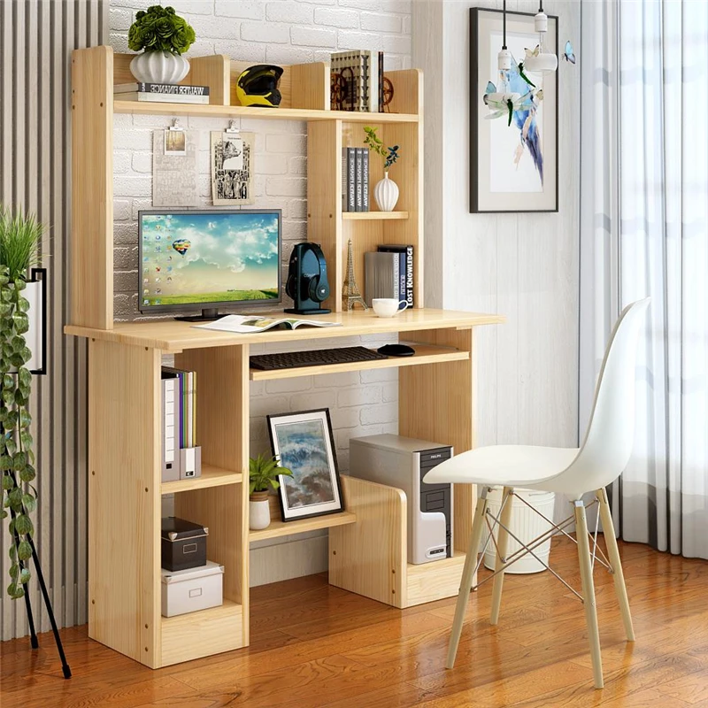 Мебель стоящий офисный стол Scrivania Para Notebook Stand потертый шик деревянный Mesa