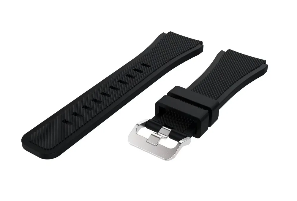 Sport Silicone Bracelet Watch Strap Band For Samsung Gear S3 R760 R770 with Closure Modern Design Replacement 22mm | Наручные часы