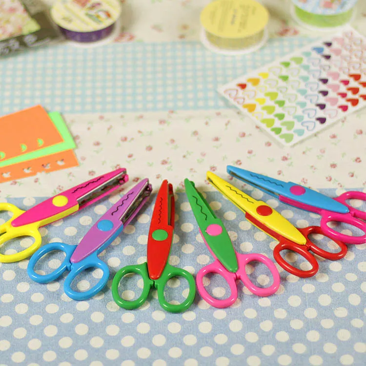 Ножницы для детских фотографий 6 пар реквизит в альбоме фотоальбом | Дом и сад