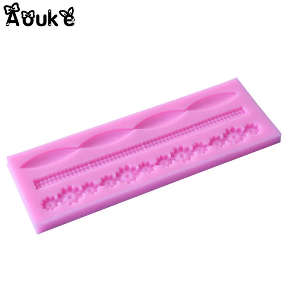 Сделай сам шоколадные конфеты желе форма для помадки кружева торта украшение