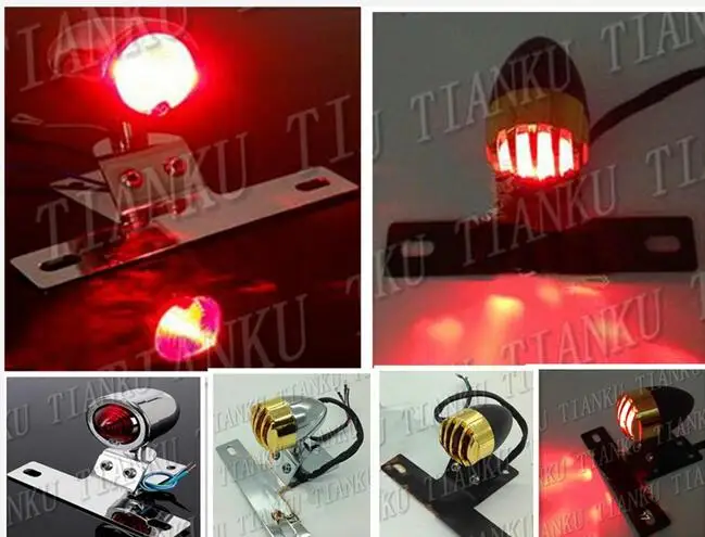 Металлический задний фонарь для мотоцикла Кронштейн номерного знака Kawasaki Vulcan