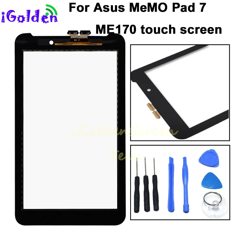 Для Asus MeMO Pad 7 ME170 ME170C K012 сенсорный экран панель дигитайзер стекло объектив сенсор