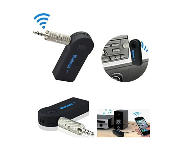 Гарнитура громкой связи для автомобиля Bluetooth 5 0 музыкальный приемник 3 мм