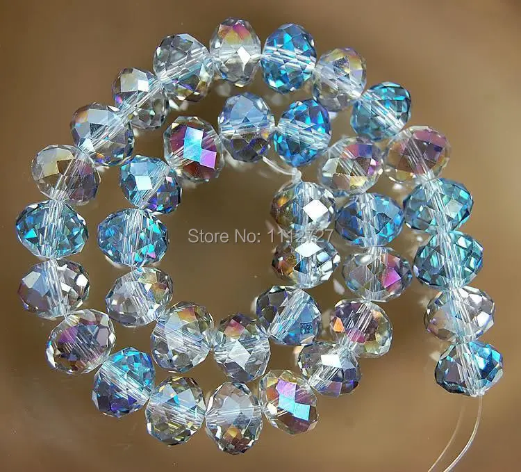 

Blue Multicolor Crystal Loose Beads Jewelry Accessory Parts For Necklace Natural Stone 3x4mm 4x6mm 6x8mm 8x10mm Wholesale Price