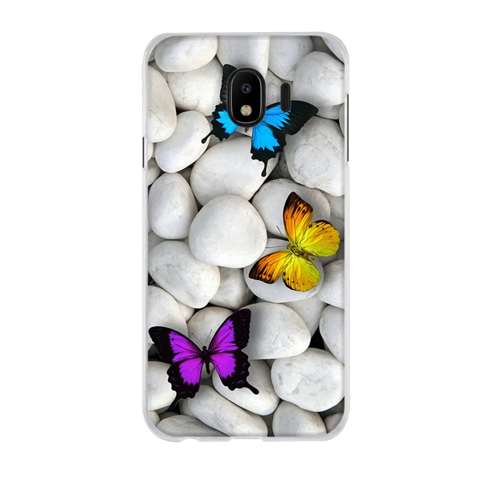 Case For Samsung Galaxy J4 J400F 2018 Phone Back Cover J 4 Bumper TPU Protection Coque GalaxyJ4 Silicone | Мобильные телефоны и