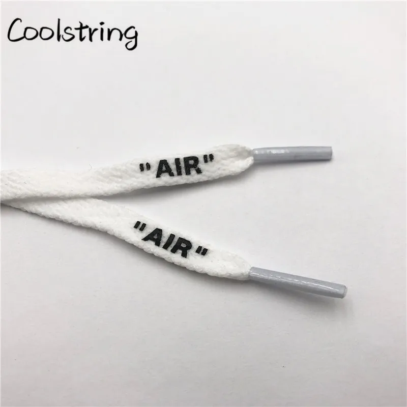 Coolstring/новые модные шнурки, подписанные совместно плоскими однослойными сеточными кружевами с принтом «воздух», шелкография, шнурки для обуви