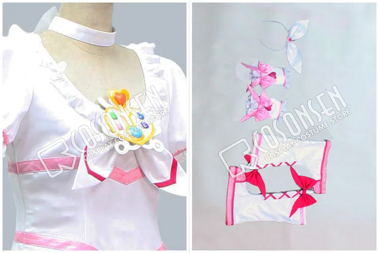 Косплей ONSEN Suite PreCure Kanade minamine Cure Rhythm косплей костюм все размеры|cosplay costume|costume