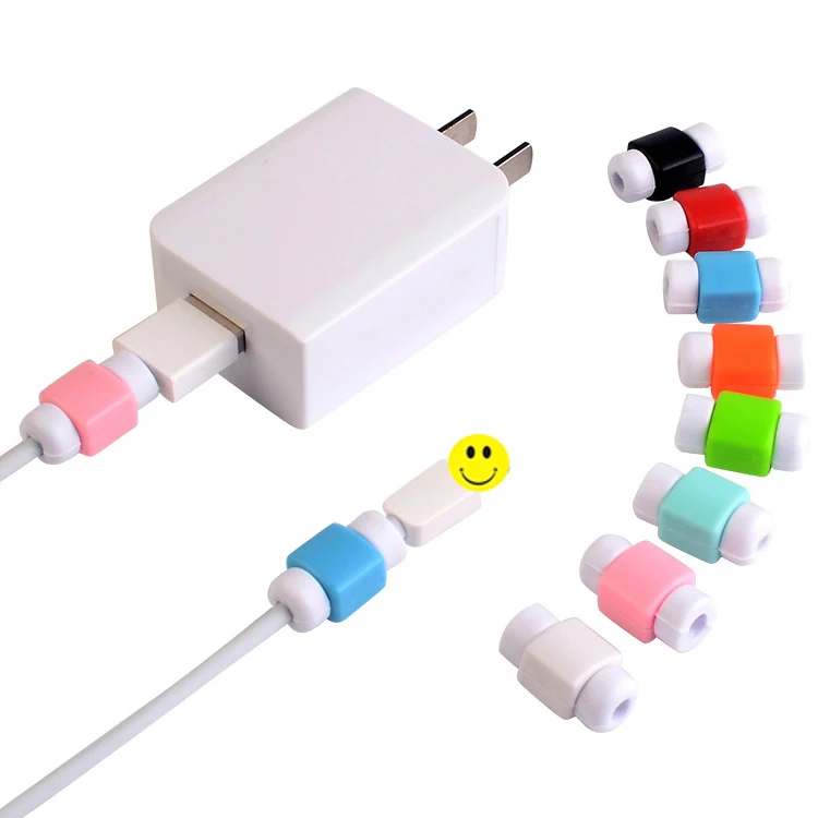 Цветной защитный USB кабель для наушников 200 шт./лот чехол Apple iPhone Samsung HTC бесплатная