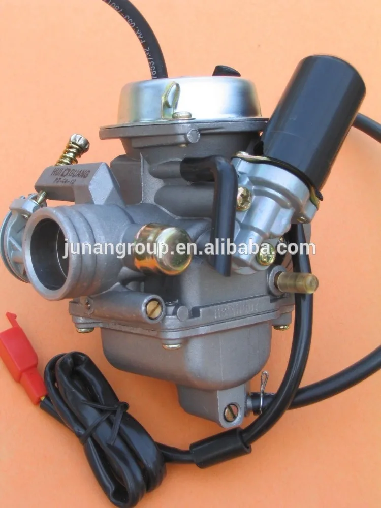 PD24J карбюратор для Ho nda GY6 W/электрический дроссель 125 куб. См 150cc Скутер ATV 4