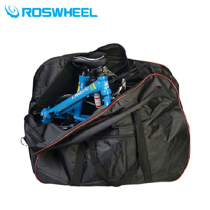 Складная велосипедная сумка 2 в 1 ROSHWEEL + для хранения на руль/седло|bicycle pack|saddle bag