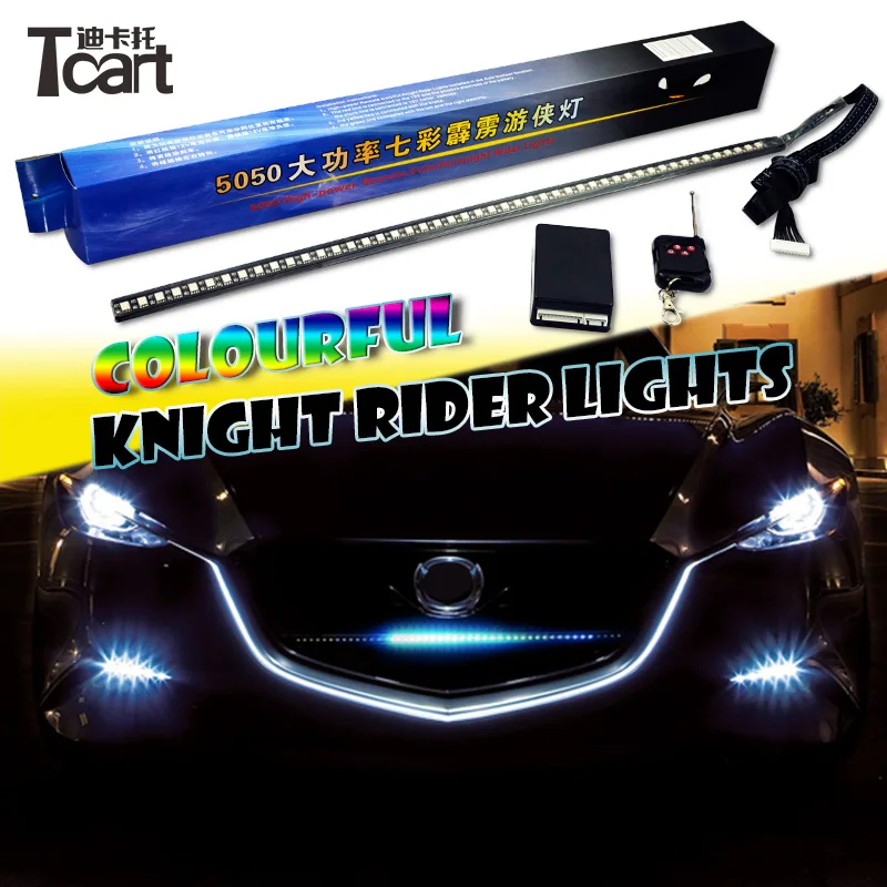 Светодиодная подсветка Tcart для volkswagen golf 4 mk4 RGB-подсветка с дистанционным
