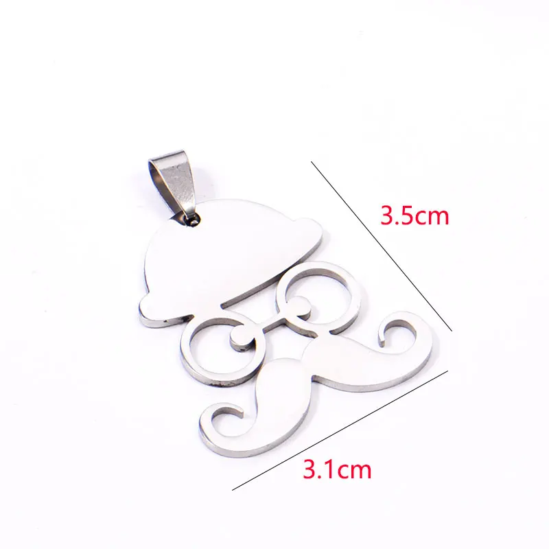 Модное серебряное ожерелье Devilfish из нержавеющей стали с подвеской для женщин и