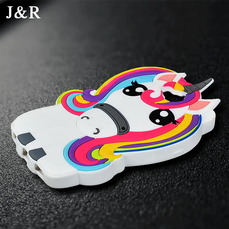 For Huawei Y5 2017 Case Silicone Soft Cover 5.0" 3D Cartoon Colorful Unicorn Horse Mobile Phone Fundas Capa |