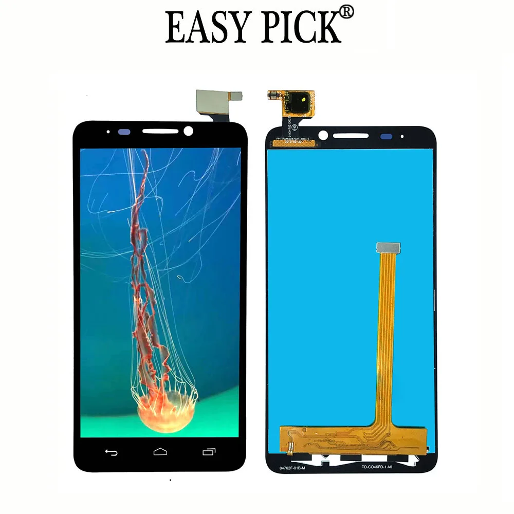 Для Alcatel One Touch Idol OT6030 OT 6030A 6030D 6030X OT6030A ЖК дисплей сенсорный экран дигитайзер с