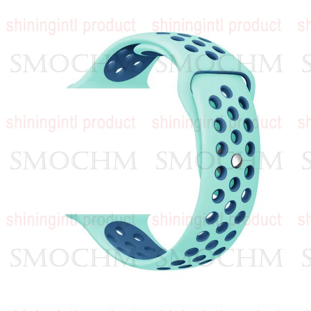 green and blue Умные часы SM IWO 10, Bluetooth, 1:1, серия 4, беспроводное зарядное устройство, gps, спортивные часы для Apple Watch, iPhone, Android, Обновлено IWO9 IWO8 plus - Цвет: green and blue