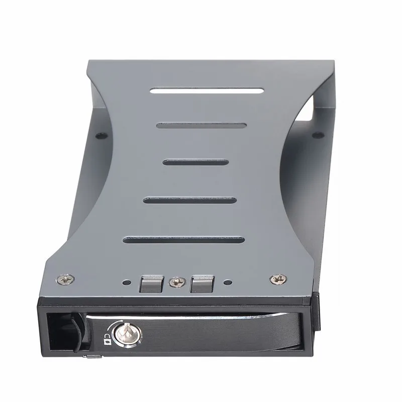 Uneatop ST2516 с одним отсеком 2," алюминиевый корпус SATA HDD внутренний корпус мобильный стеллаж