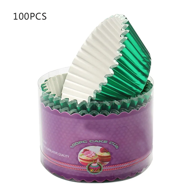 green 11cm Urijk случайный цвет формы для маффинов силиконовые формы для выпечки Кекс Лайнер кекс стенд DIY Инструменты для украшения выпечки, торта многоразмерные - Цвет: green 11cm
