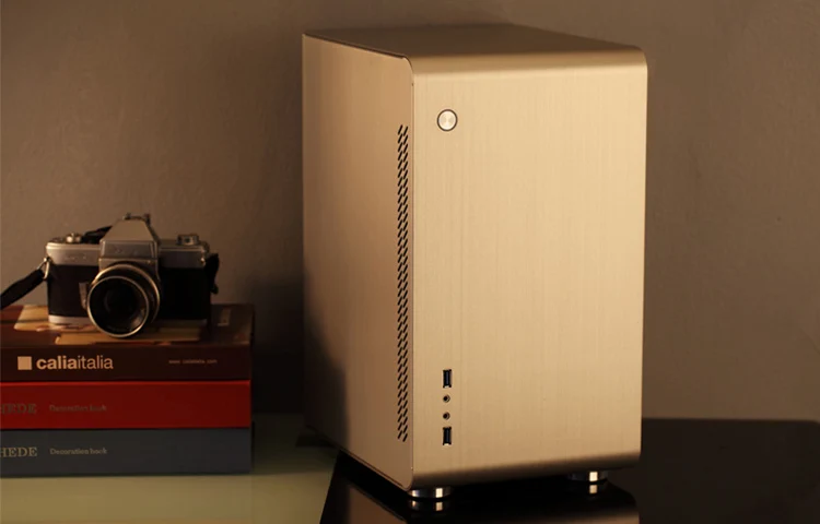 JONSBO U3 MINI-MATX шасси(поддерживает материнскую плату MATX/все алюминиевые шасси/радиатор высотой 175 мм/Видеокарта длиной 260 мм