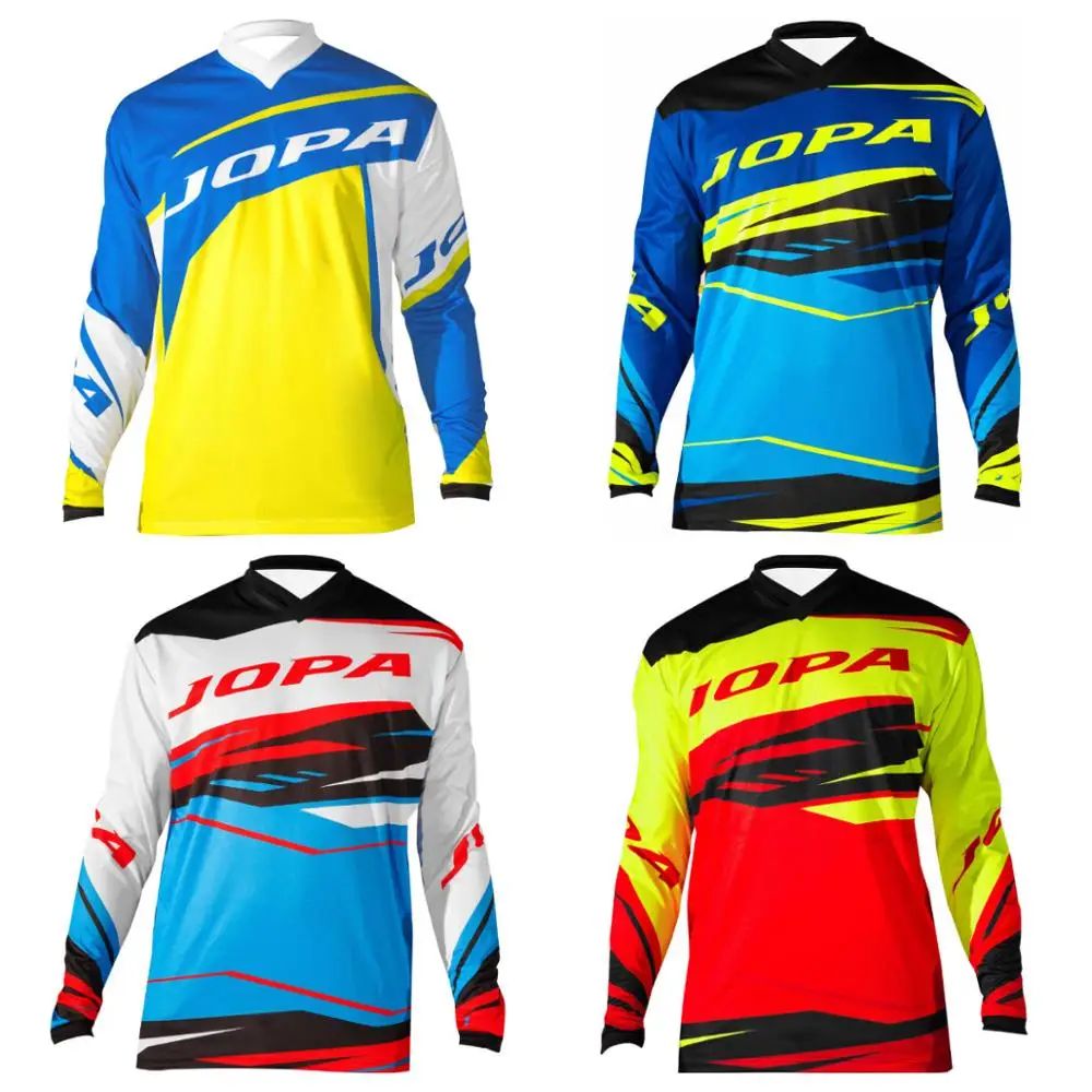 JOPA Racing Велоспорт Джерси MX/BMX с длинным рукавом Ropa дышащие кроссовые Топы Горные