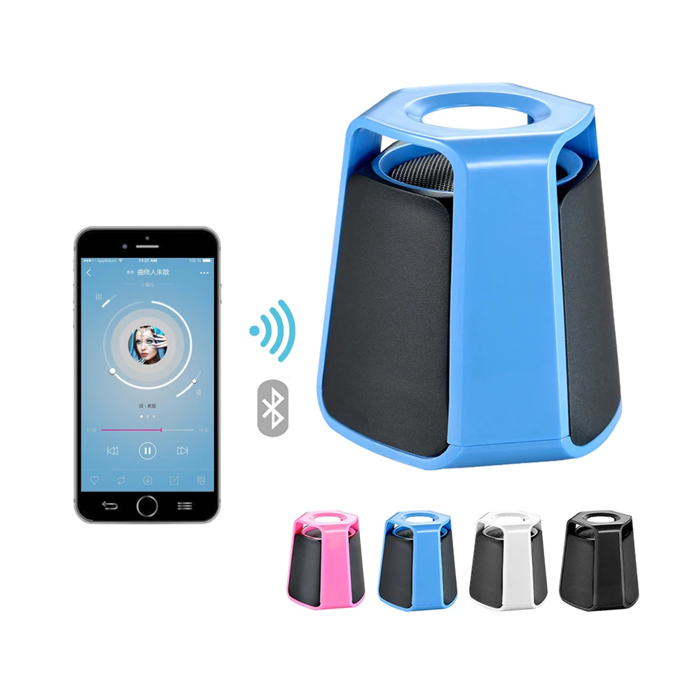Портативный Мини Bluetooth динамик беспроводной стерео s с поддержкой громкой связи TF