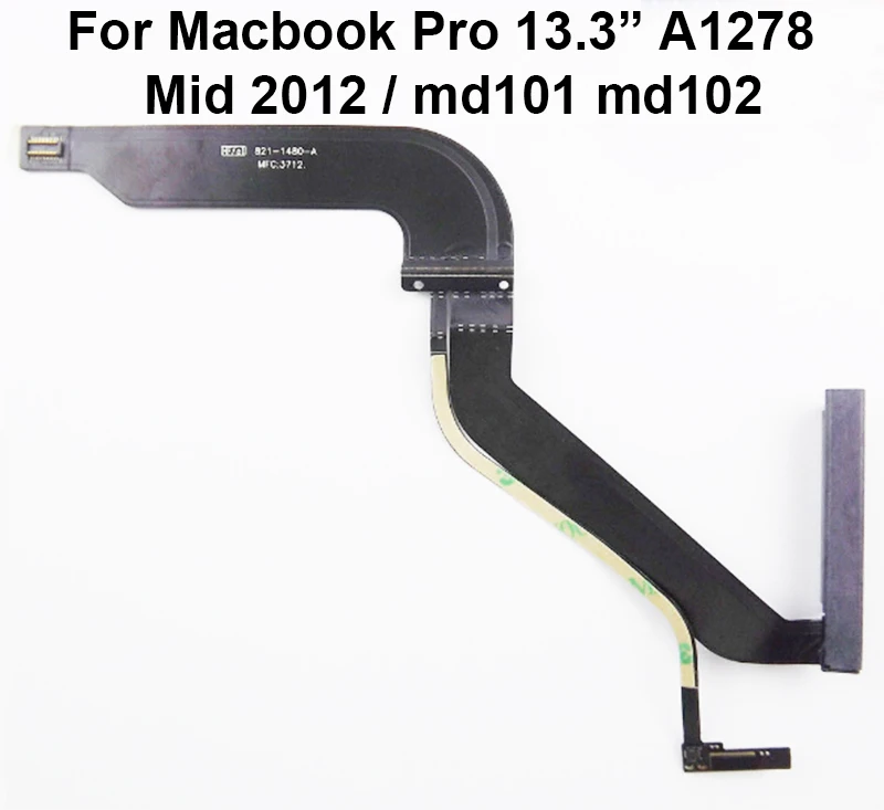 Новый гибкий кабель для жесткого диска 821 1480 A MacBook Pro 13 дюймов A1278 Mid 2012 MD101LL/A